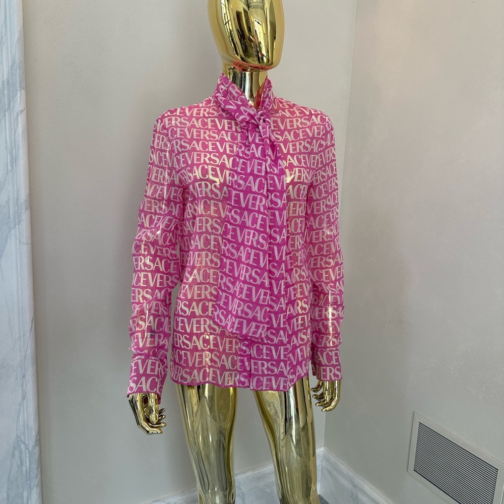 Versace Pink Women's Top